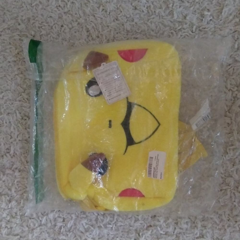 Pokemon Pikachu Japan Anime Messenger Shoulder Bag Cawaii Purse Version.